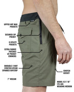 Thunderbird Short - Rye Green Off The Grid Surplus