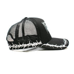 Thorns Trucker Hat Black Any Means Necessary Clothing