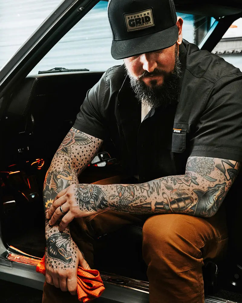Thunderbolt SS Shirt - Vintage Black Off The Grid Surplus