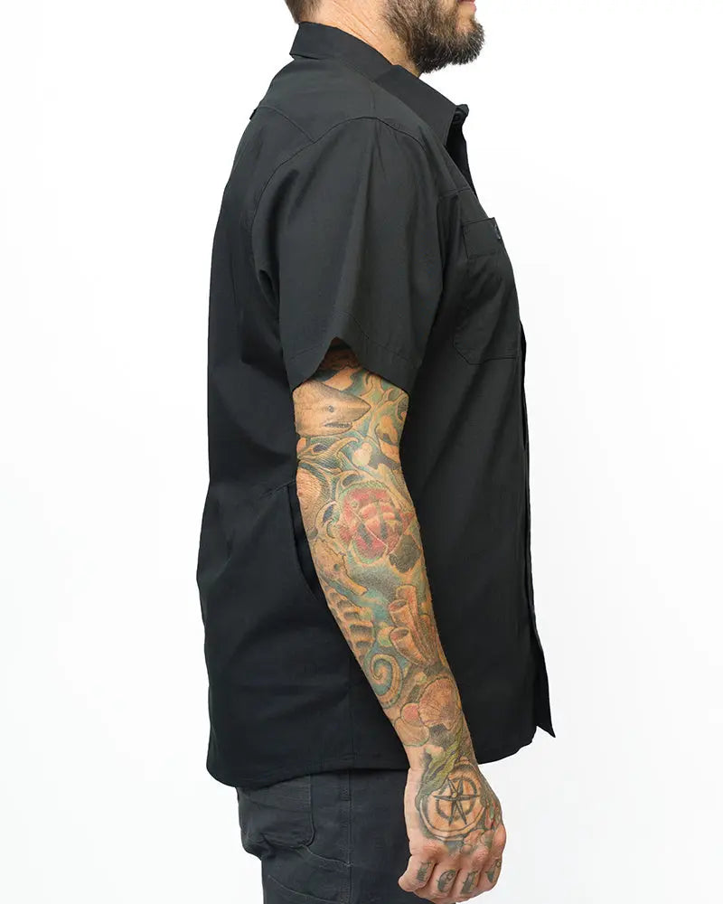 Thunderbolt SS Shirt - Vintage Black Off The Grid Surplus