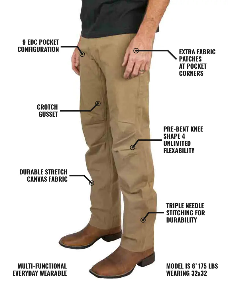 Trailblazer Standard Fit Pants - Coyote Off The Grid Surplus