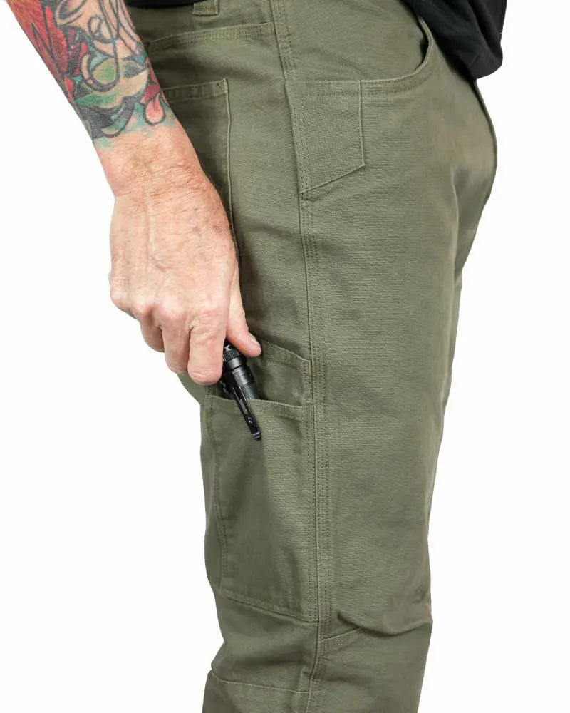 Trailblazer Taper Fit Pants - DK Olive Off The Grid Surplus
