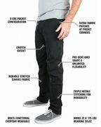 Trailblazer Taper Fit Pants - BLK Off The Grid Surplus