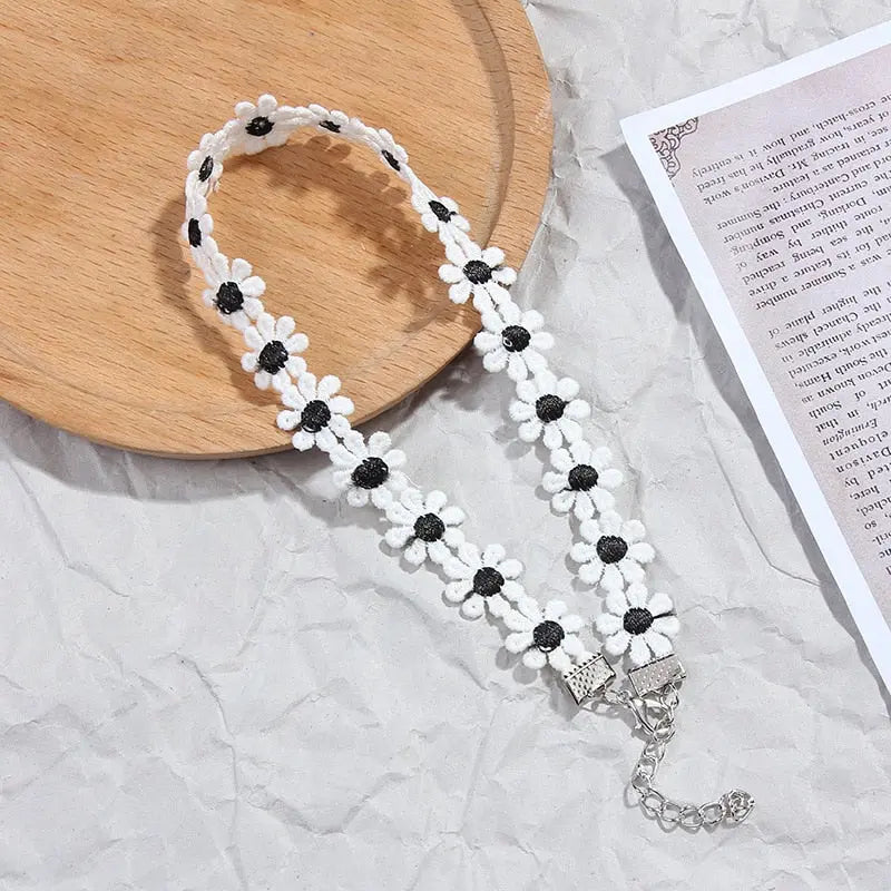 New Punk Gothic PU Leather Choker Chain Heart Buckle Collar Necklace nowadaysfashion