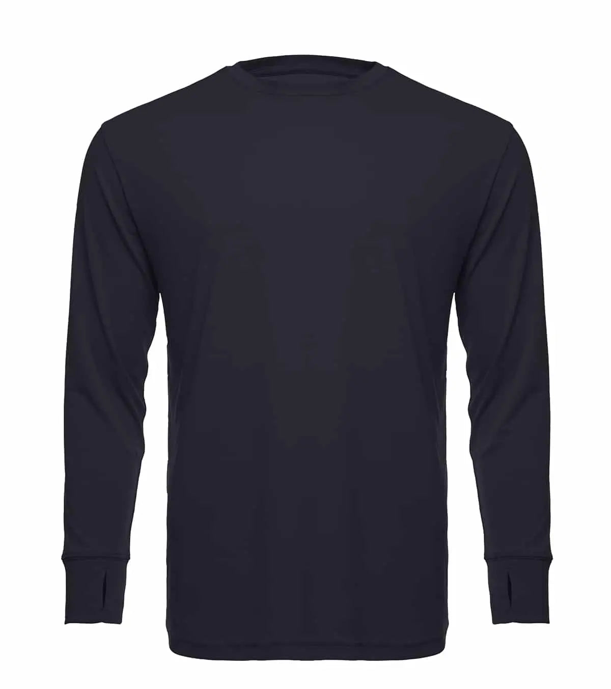 SpectraUSA UPF 50 Performance Crew long sleeve shirt in steel grey, designed for sun protection and active wear.