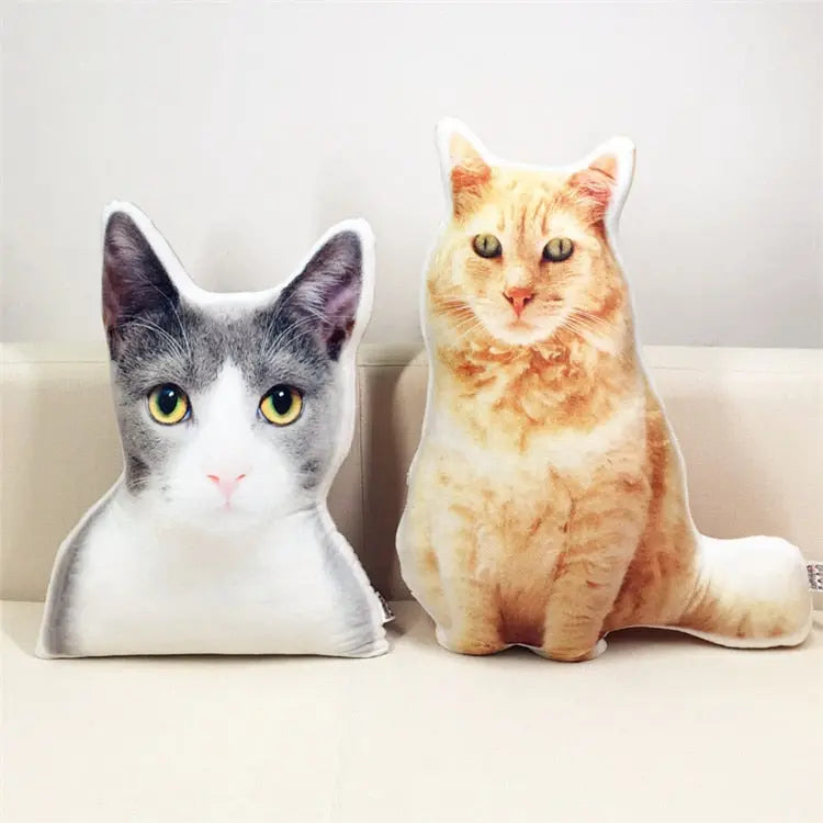 Photo customization DIY cushions Creative gift dogs pillow Plush Toys Dolls Stuffed Animal cushion Sofa Car Decorative nowadaysfashion