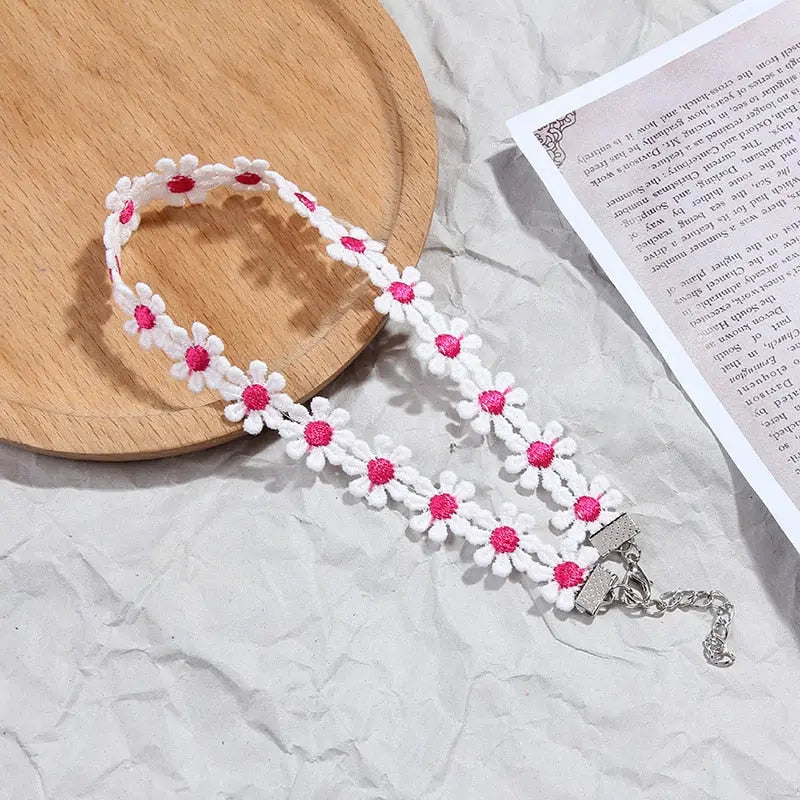 New Punk Gothic PU Leather Choker Chain Heart Buckle Collar Necklace nowadaysfashion
