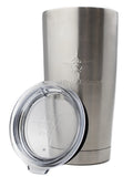 Tumbler (20 Ounce) White Water Life