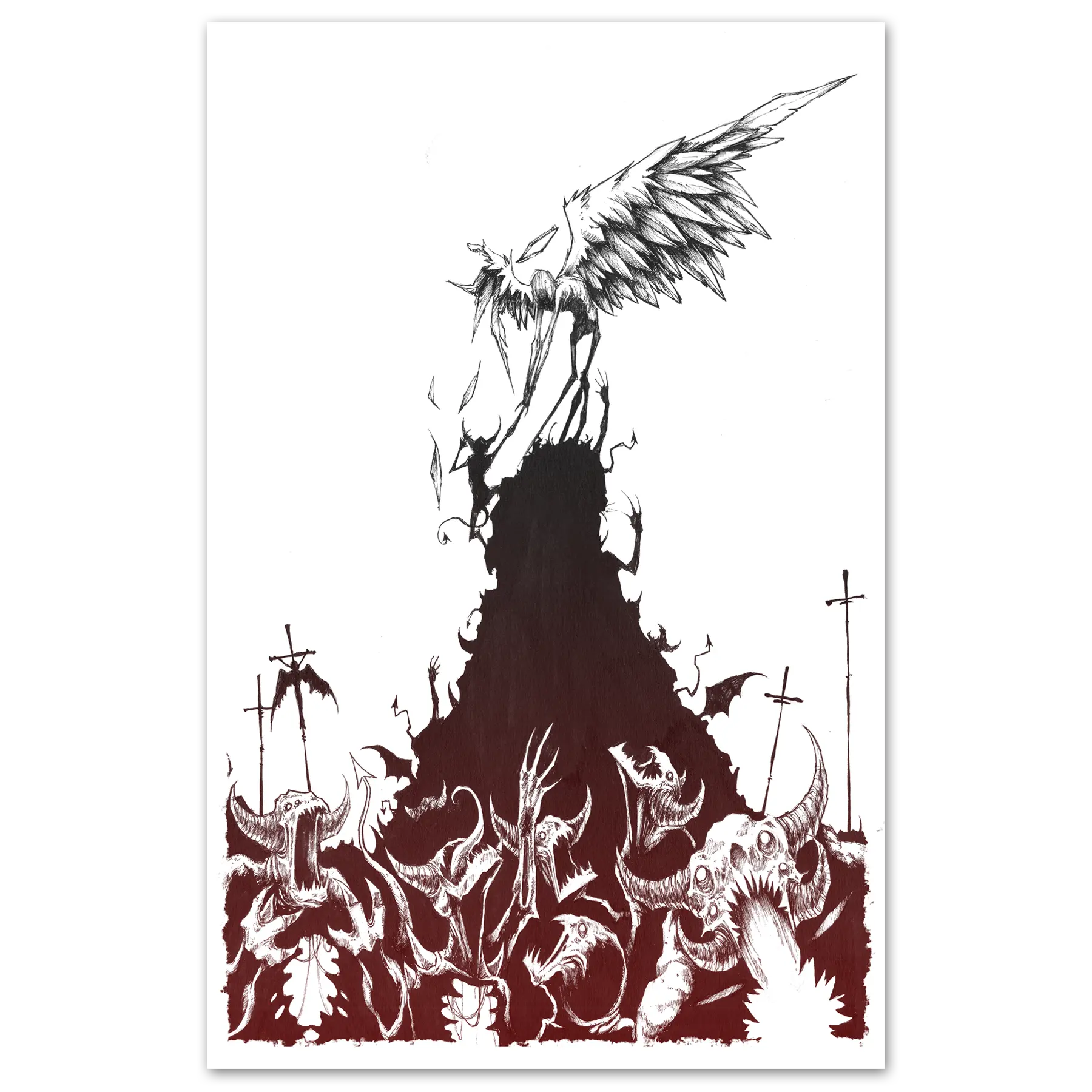 Waging War Print Any Means Necessary Clothing