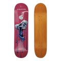 Wicked Out Skateboard Pink Any Means Necessary Clothing