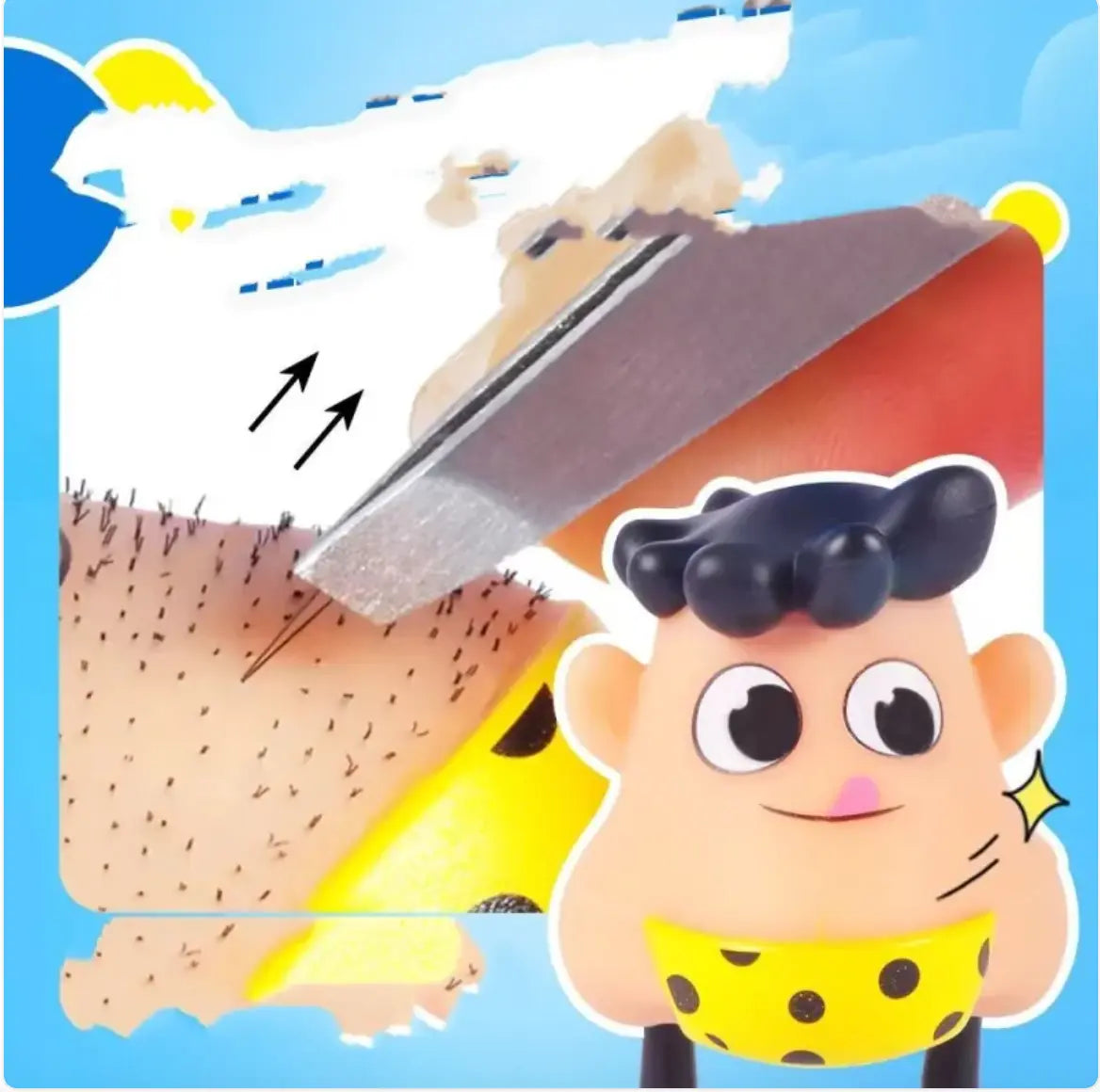 A Funny Toy To Vent One's Beard - Blade & Thread