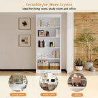 5 Tiers Of Home Decor Bookshelves Blade & Thread
