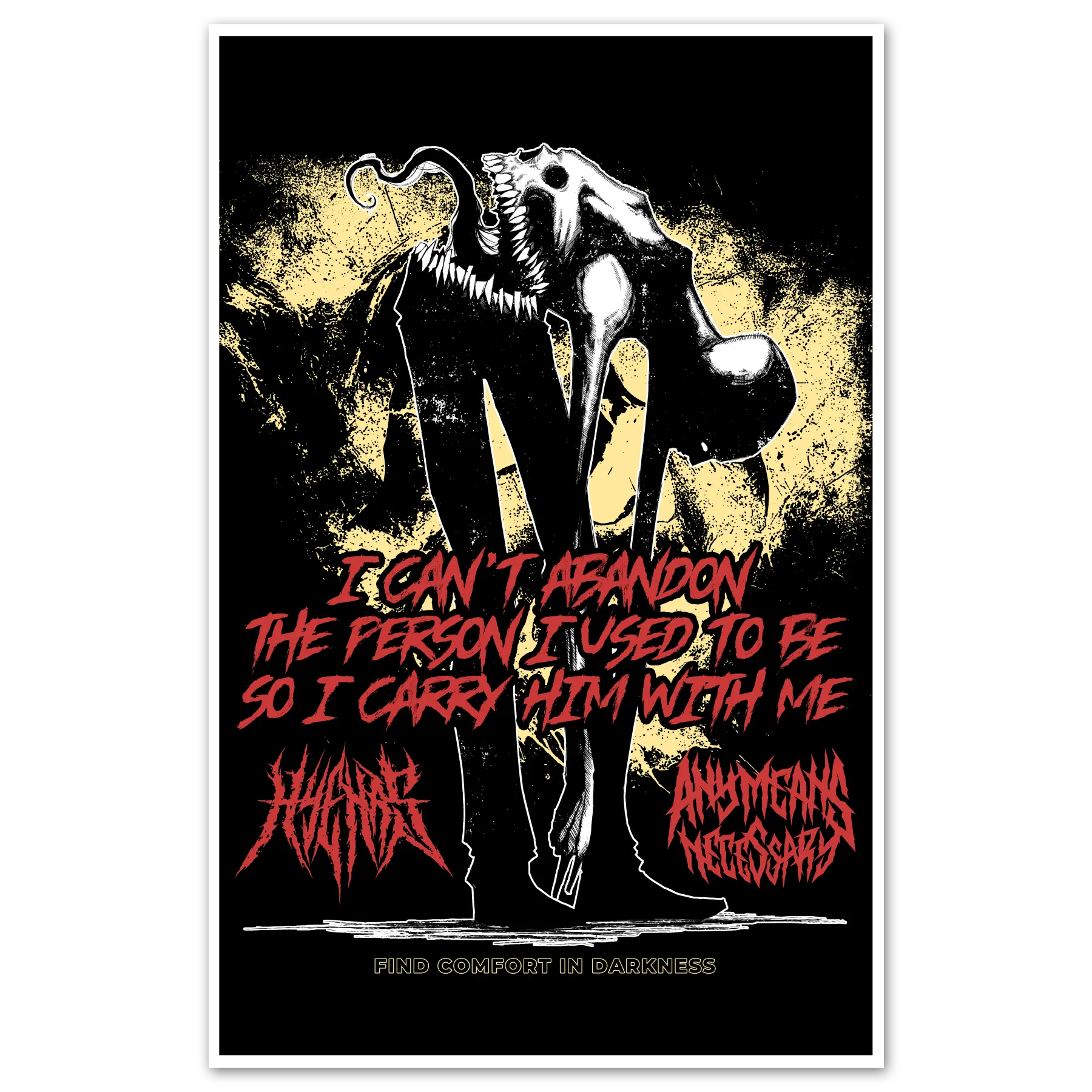 Abandon Print Any Means Necessary Clothing