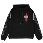 Abandon Pullover Hoodie Black Any Means Necessary Clothing