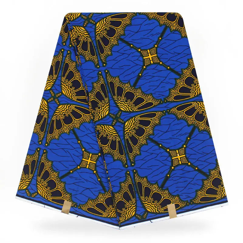 African batik cloth polyester wax cloth - Blade & Thread