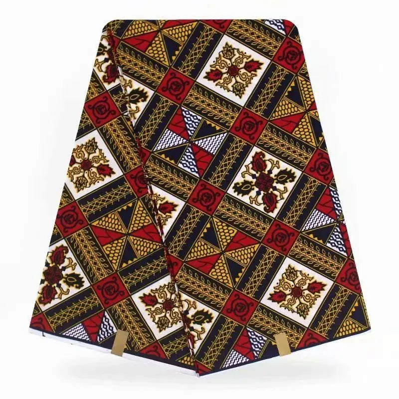 African batik cloth polyester wax cloth Any Means Necessary Clothing