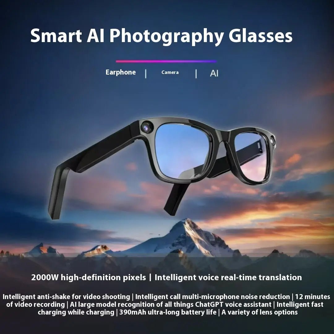 AI Camera Smart Glasses - Blade & Thread