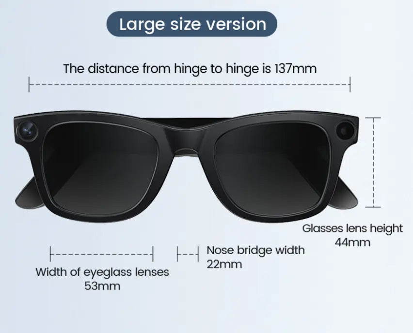 AI Camera Smart Glasses - Blade & Thread