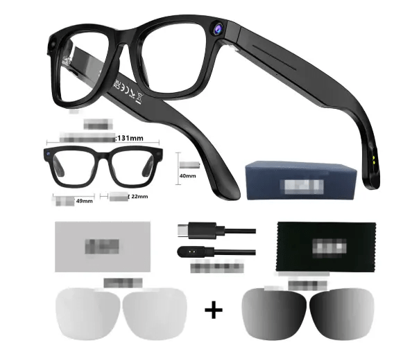 AI Camera Smart Glasses - Blade & Thread