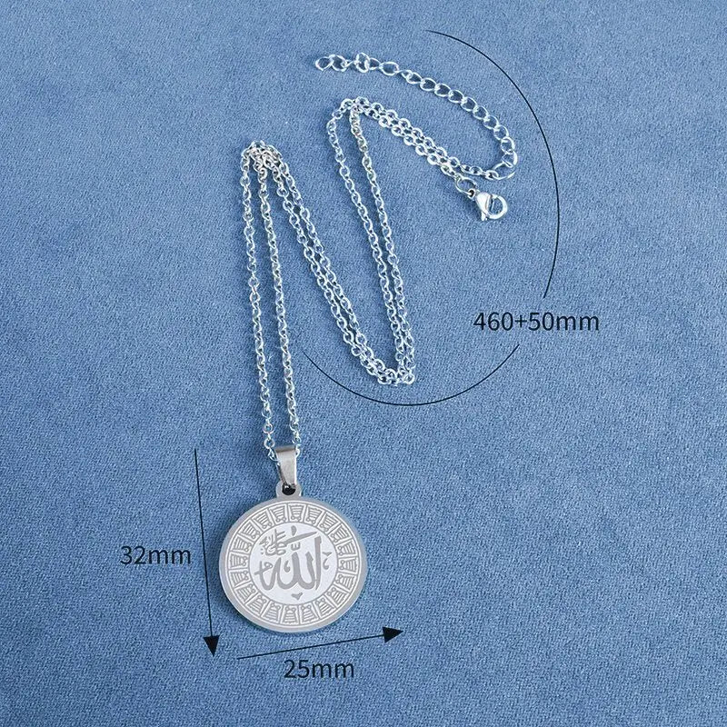 Allah medal necklace chains - Blade & Thread