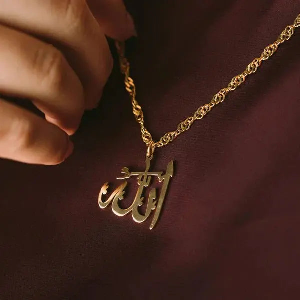 Allah pendant necklace jewelry - Blade & Thread