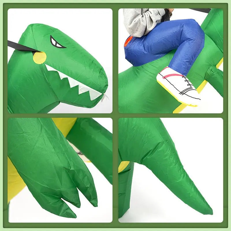 alloween dinosaur inflatable suits - Blade & Thread
