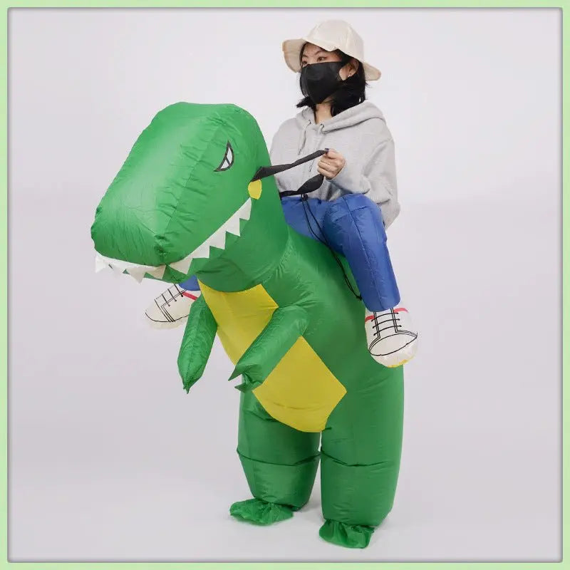 alloween dinosaur inflatable suits - Blade & Thread