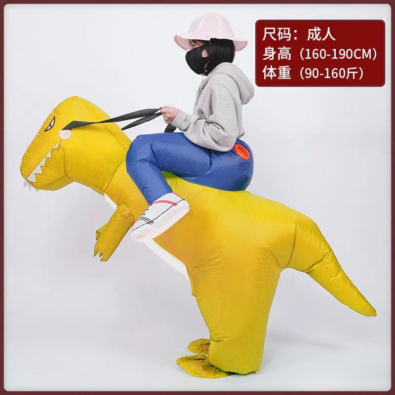 alloween dinosaur inflatable suits - Blade & Thread