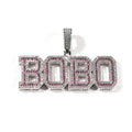 Alphabet Necklace Diamond Quartz Panel Hip Hop Necklace nowadaysfashion
