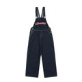 American Embroidery Denim Overalls Women Jean Jumpsuits Loose Straight Wide Leg Pants nowadaysfashion