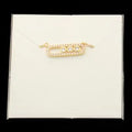 Arab Style Crystal Bead Pendant For Women Wedding Jewelry 3 Dot On Oval Necklace nowadaysfashion