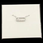 Arab Style Crystal Bead Pendant For Women Wedding Jewelry 3 Dot On Oval Necklace nowadaysfashion
