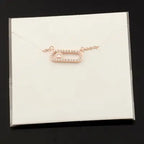 Arab Style Crystal Bead Pendant For Women Wedding Jewelry 3 Dot On Oval Necklace nowadaysfashion