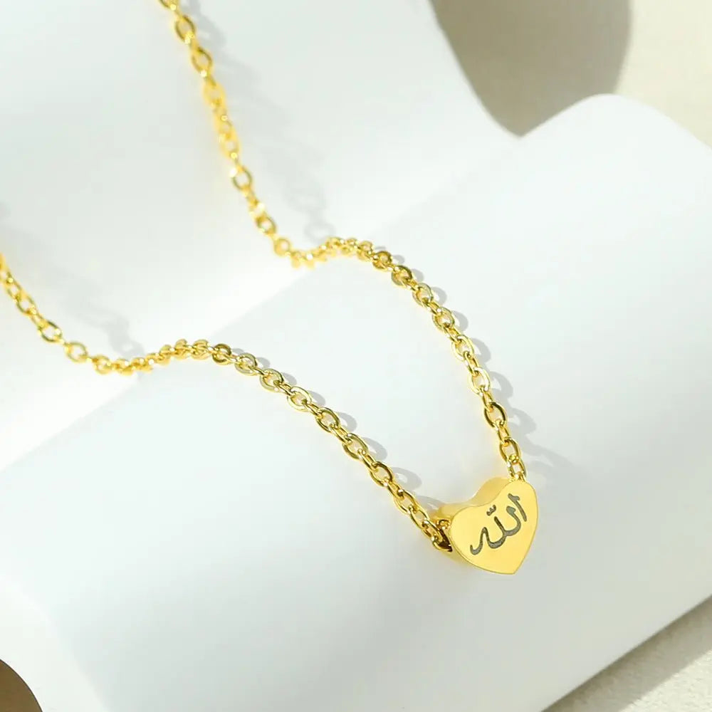 Arabic Symbol Pendant Hip Hop Necklace nowadaysfashion