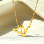 Arabic Symbol Pendant Hip Hop Necklace nowadaysfashion