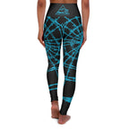 Arachnid High Waisted Leggings Any Means Necessary Clothing