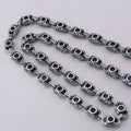 Aragogaceous pattern sapphire necklace for couples nowadaysfashion