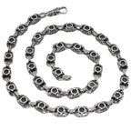 Aragogaceous pattern sapphire necklace for couples nowadaysfashion