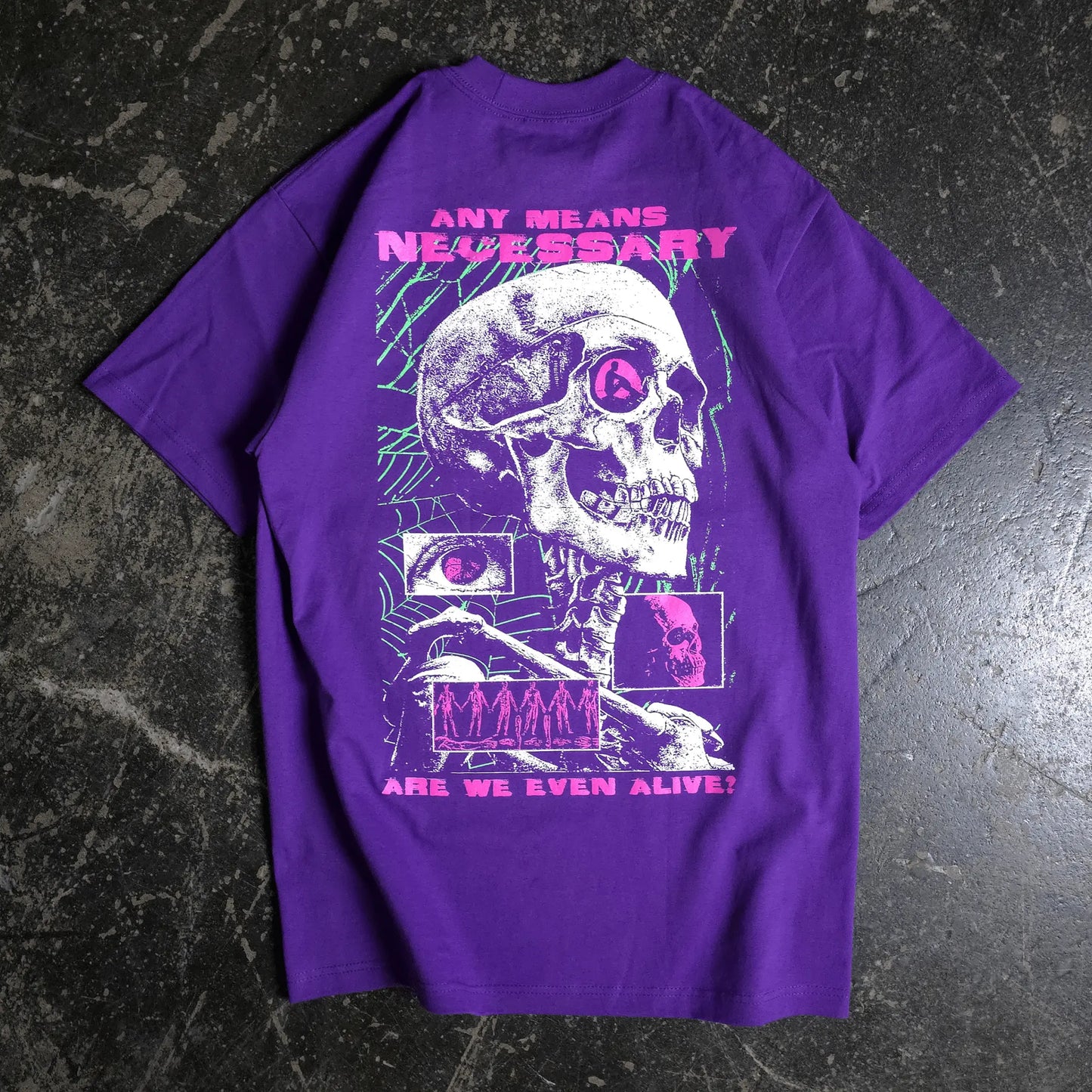 Are We Even Alive T-Shirt Purple - Blade & Thread