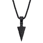 Arrow Head Pendant Long Chain Necklaces mens necklaces Collier Femme ArrowHead nowadaysfashion