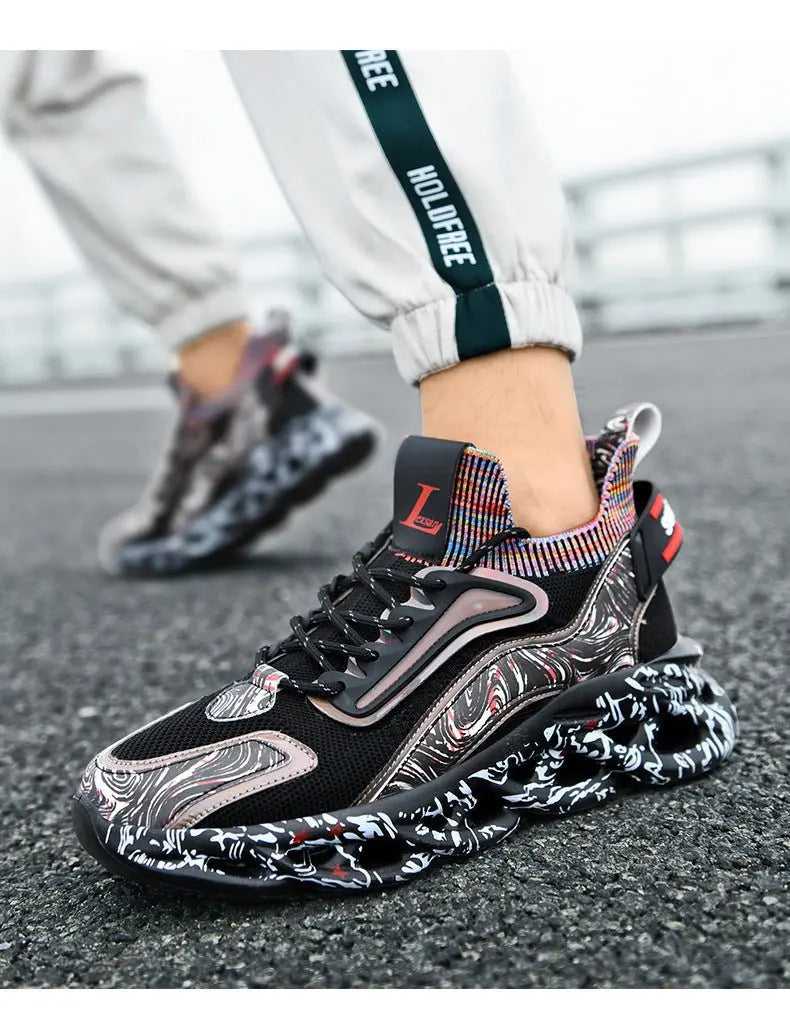 Athletic Gym Shoes Casual Walking Shoes fashion running Shoes - Blade & Thread