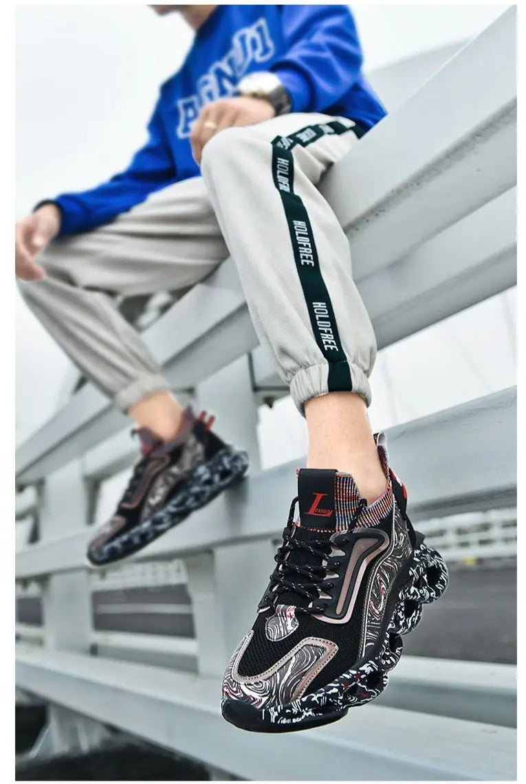 Athletic Gym Shoes Casual Walking Shoes fashion running Shoes - Blade & Thread