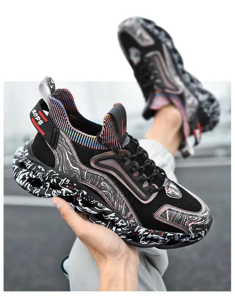Athletic Gym Shoes Casual Walking Shoes fashion running Shoes - Blade & Thread