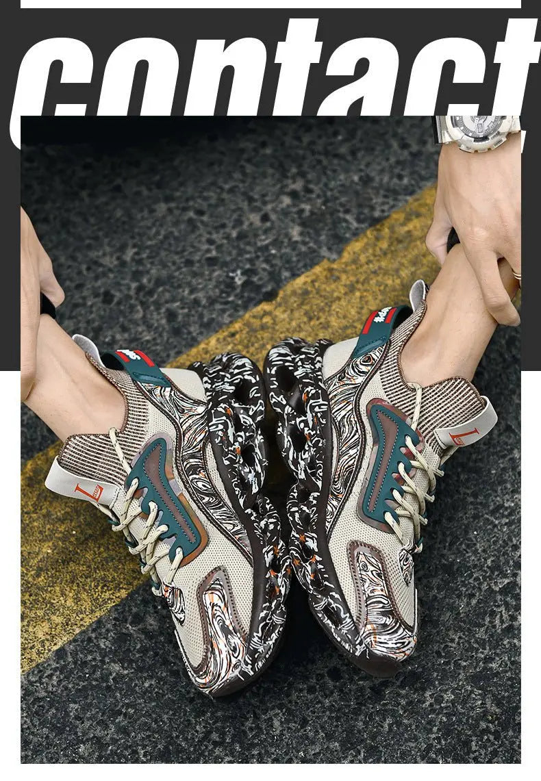 Athletic Gym Shoes Casual Walking Shoes fashion running Shoes - Blade & Thread