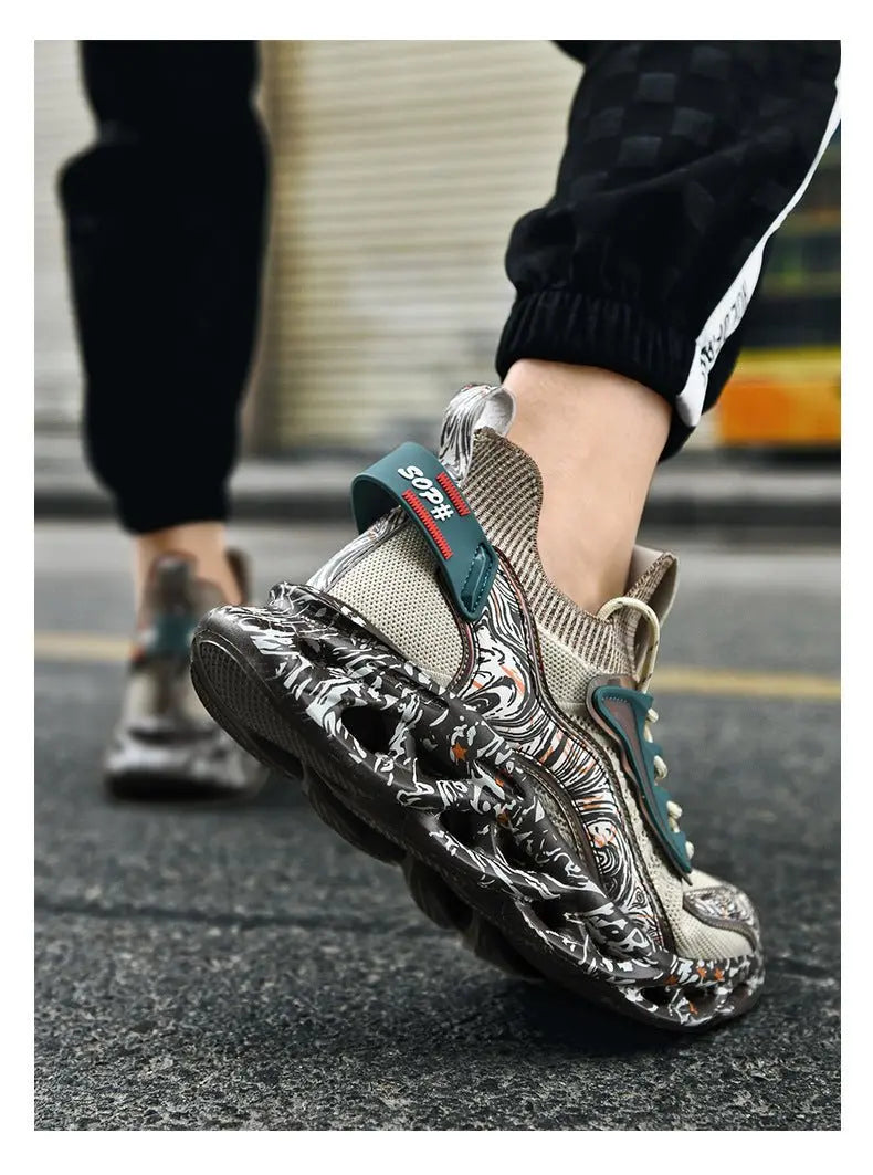 Athletic Gym Shoes Casual Walking Shoes fashion running Shoes - Blade & Thread
