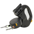 Auto Double Dog Leash - Blade & Thread