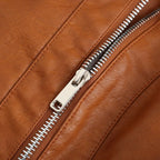 Autumn and winter fleece leather women's warm long-sleeved lapel coat jacket nowadaysfashion