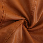 Autumn and winter fleece leather women's warm long-sleeved lapel coat jacket nowadaysfashion