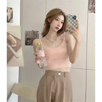 Autumn Two Piece Suit Hoodies Women Loose Bat Sleeve Tops Fashion Popular Crop Sweatshirts+Camis nowadaysfashion