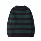 Autumn Winter Knitted Striped Sweater Casual Oversized Pullovers Sweaters nowadaysfashion